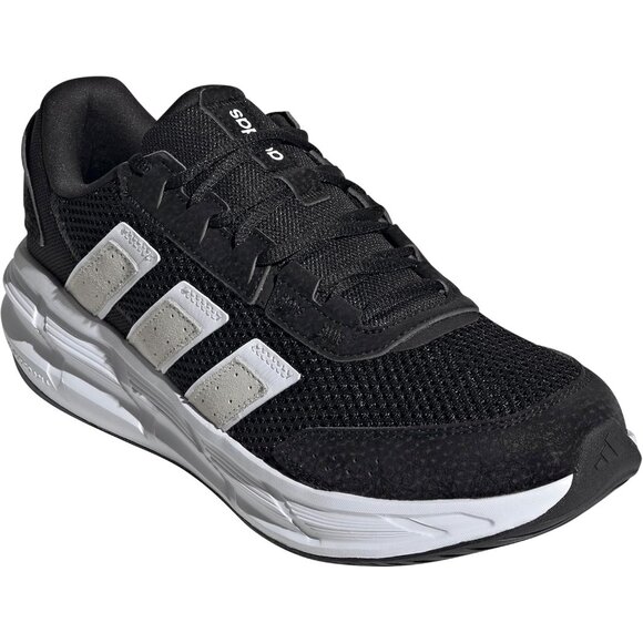 ⚡Adidas Men's Black/White/Grey Imported Rubber Lace Closure Fashion Sneaker - Picture 2 of 6